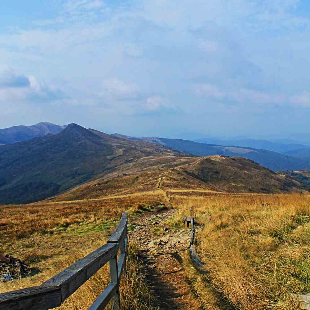 bieszczady widoki volf camp